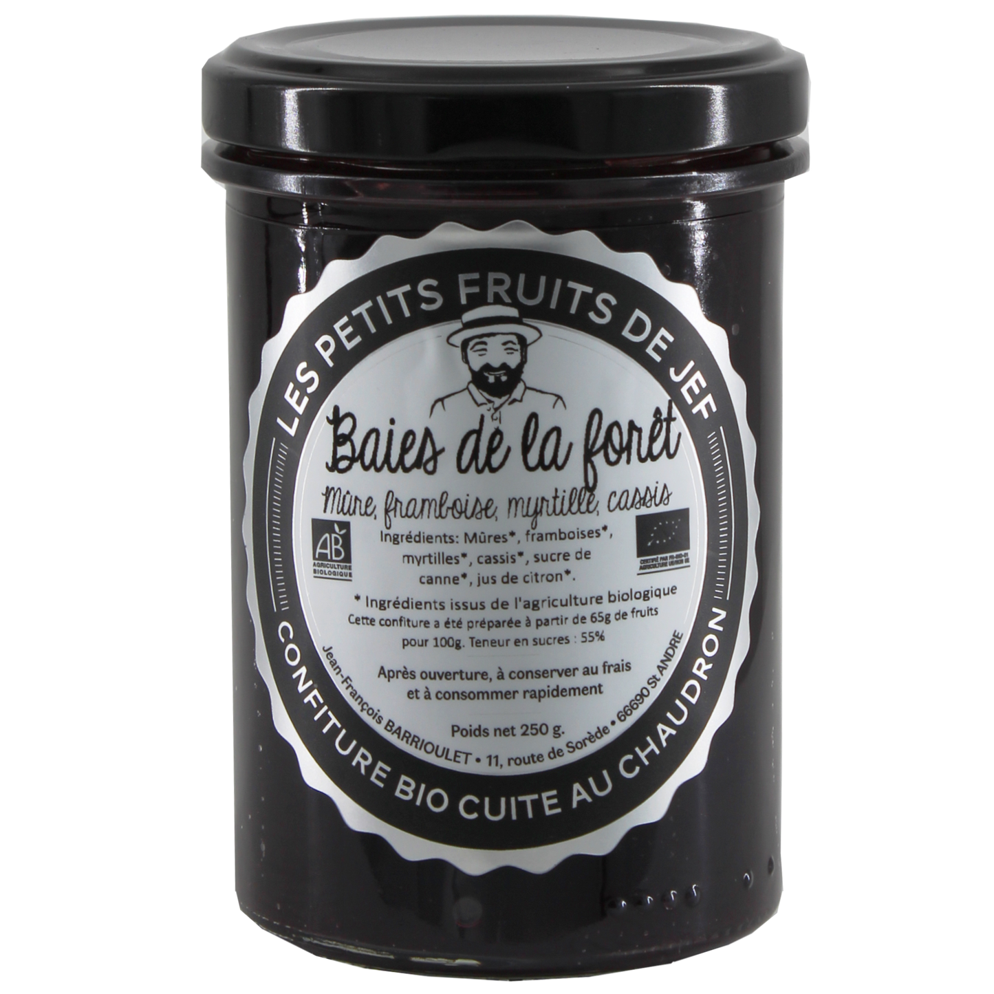 Confiture Baies de la Forêt