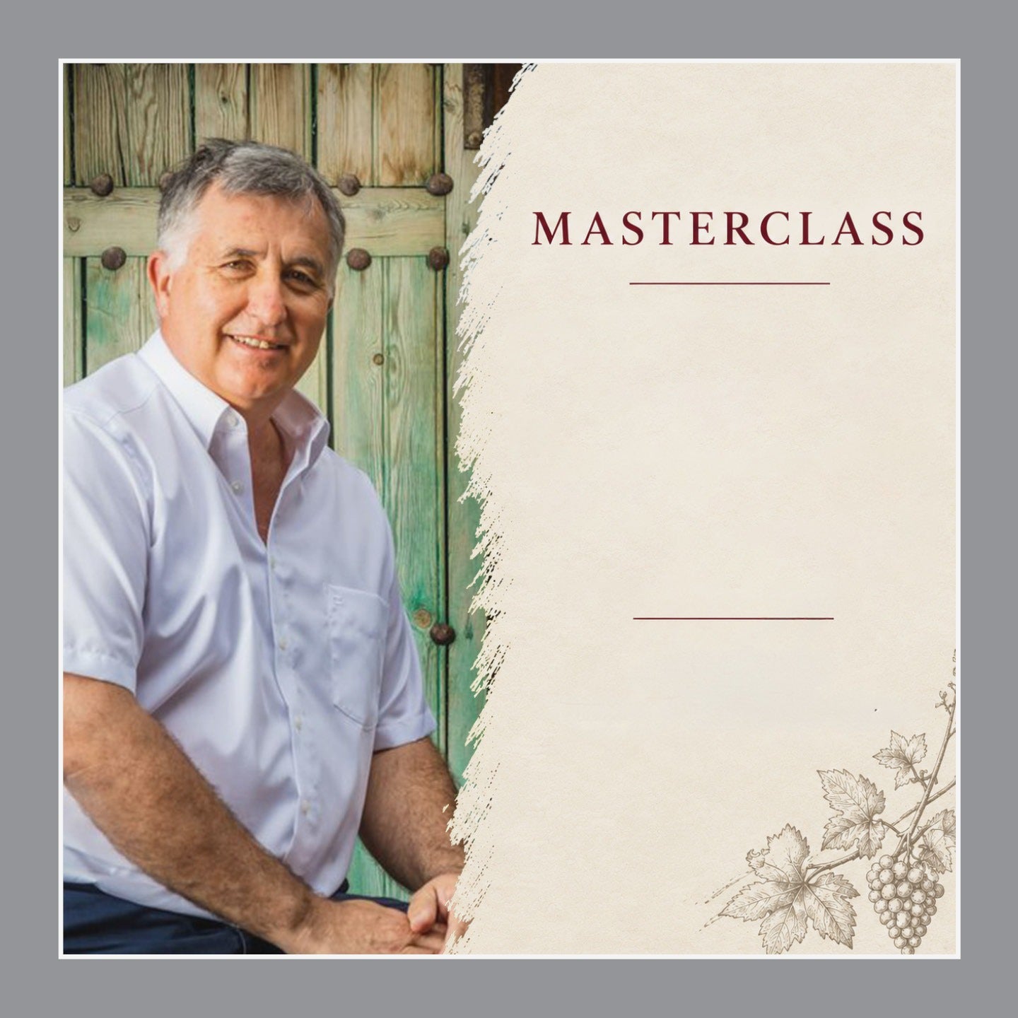 MASTERCLASS CHÂTEAU DE L'OU