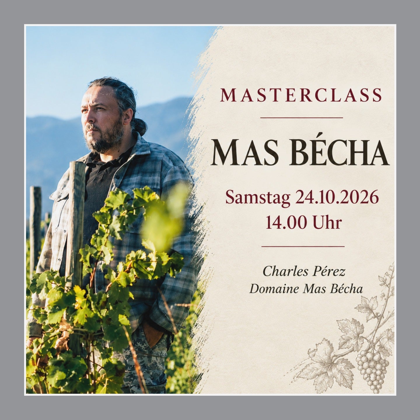 MASTERCLASS MAS BÉCHA