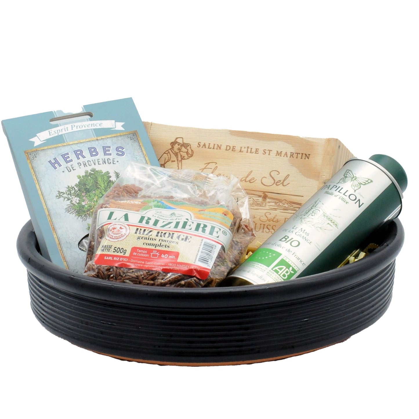 Bot en terre cuite & délicatesse - Delikatessen Geschenkset