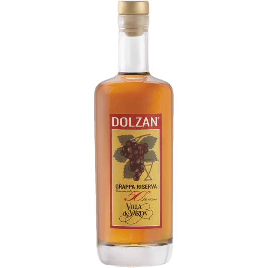 Villa de Varda Grappa Riserva 50 Dolzan Spirituosen Villa de Varda