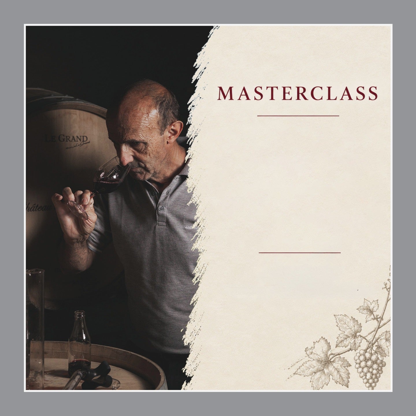 MASTERCLASS CHÂTEAU MIRE L'ÉTANG