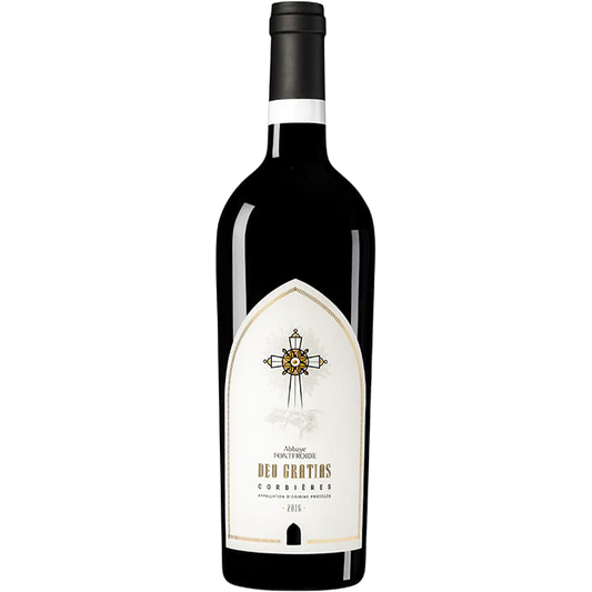 Abbaye de Fontfroide Deo Gratias Flasche Rotwein