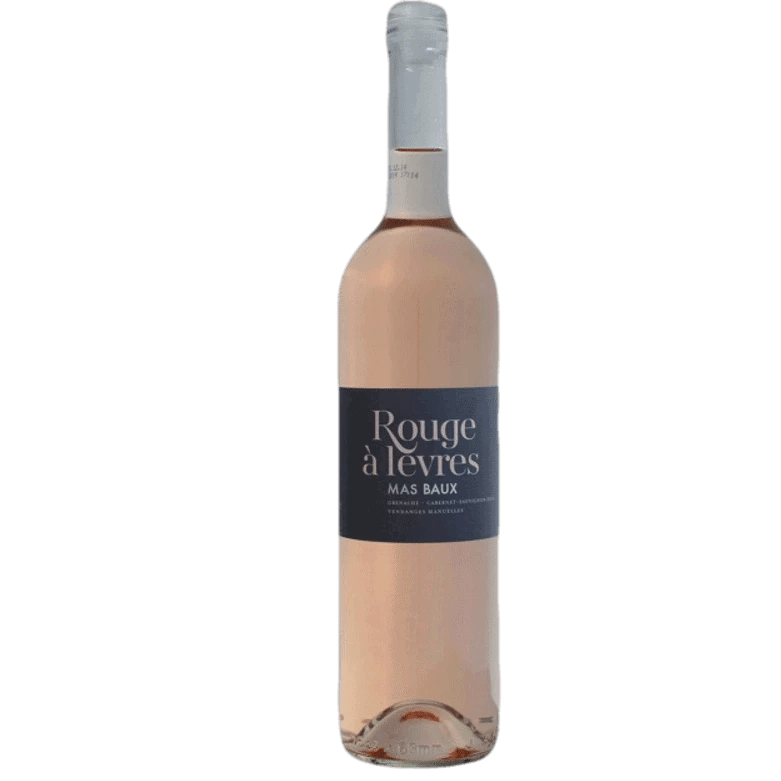 Mas Baux Rouge à Lèvres le Rosé Frankreich Roséwein Mas Baux 